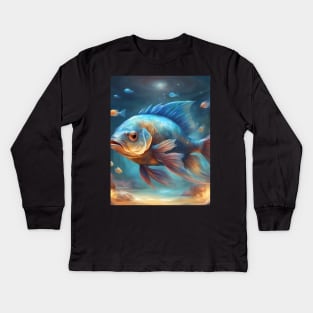 Savage Aquatic Kids Long Sleeve T-Shirt